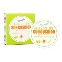 스포메틱스 그린 네츄럴 선 쿠션 SPF50+ PA++++, 25g, 1개