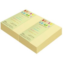 종이문화 양면색상지 뉴씨플레인 A6 No.10 미색, 800매