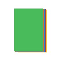 블루마토 색상지 5색 혼합 160g CLP007, A4, 150개