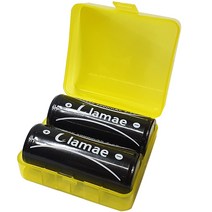 라매 26650 5000mAh 충전식 대용량 보호배터리 2p + 배터리케이스 랜덤 발송, 1세트, 2개