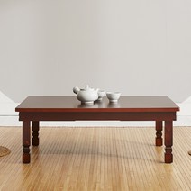 즐거운집 엔틱 밥상 대형 80 x 60 x 26 cm, 혼합 색상