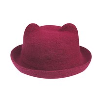 뿌뿌룰루 남녀공용 펠트아기곰페도라