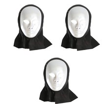 파티쇼 고급오페라 후드가면 3p, 펄화이트