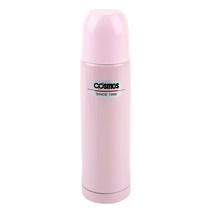 코스모스 머그 보온병, 핑크, 250ml