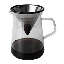 칼딘 스테인리스 드립세트 300ml CD-01, 혼합 색상, 1세트