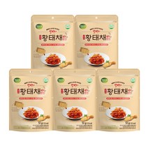 바다소리 황태채 즉석반찬, 50g, 5개