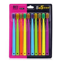 올나인 쿨 극세사 칫솔 C, 10개입, 1개