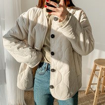 여성용 웨이브 골덴 양털점퍼