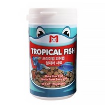 미미네 프리미엄 피쉬탭 열대어 사료, 170g, 1개