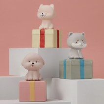 반려동물 도자기 디퓨저 포메라니안 브라운 50ml, 끌오에