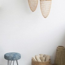 홈앤데코 물로붙이는 합지벽지 네이쳐 앰보 시리즈 디자인벽지, 화이트(1022-1)