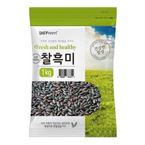 건강한밥상 2022년산 햇곡 국산 찰흑미, 1kg, 1개