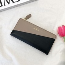 프렌치시크백 투톤 믹스 톤다운이 세련된 장지갑 WT5132