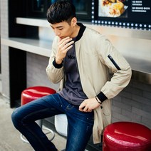 단군 남성용 바람막이 롱항공점퍼