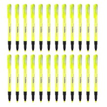 모나미 에센티 브라이트형광펜 C, 옐로우, 24개