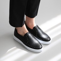 단골언니 여성용 스터드 퀀텀 슬립온