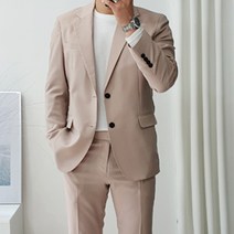 머시따 남성용 브래드 사계절 정장세트
