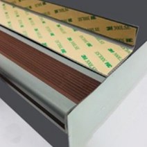 네츄럴파크 PVC 논슬립 계단 미끄럼 방지보호대 코너각, 초코, 3개