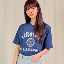 반에이크오 여성용 캐롤라인 반팔티