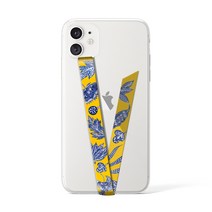 스미스브라더스 휴대폰 스트랩, 옐로우리프, 1개