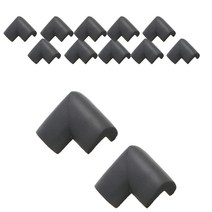 ECOM 생활용품 코너 보호대 고급형 블랙, 12개