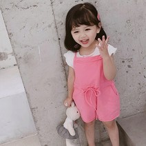 여아용 스트링 점프수트