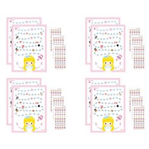 디자인아지트 앨리스 칭찬 스티커판 8p + 칭찬 스티커 12p 세트, 혼합색상, 1세트