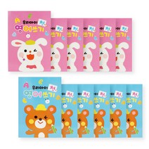 우리아이 첫 영어쓰기 공책 2종 x 6p 세트, 핑크, 블루, 1세트