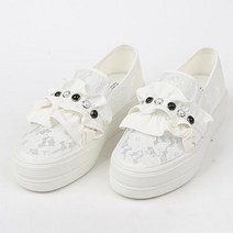 아림 레이스 여성 패션 슬립온