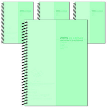 비팬시 3000 2등분 수학 연습장, 민트, 4개