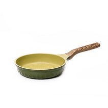 포시즌 올리브그린 인덕션 후라이팬, 20 cm, 1개