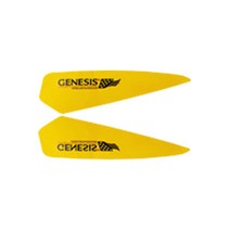 차량용 UV 코팅 라이트 리플렉터 필름 제네시스G70/H005, 옐로우, 1세트