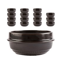 깨끗한뚝배기 깨뚝 찌개솥, 2호(상부외경 140mm), 16개
