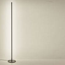 카키고 북유럽 LED 플로어 스탠드 무드등 대, 라이트 옐로우