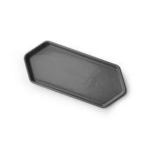 프렐류드 크리미 육각 롱플레이트, 차콜, 1개