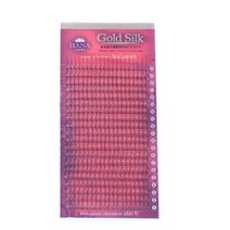 하나 골드실크 래쉬 3D 인조 속눈썹 JC 0.05 12mm, 블랙, 1세트