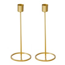 마켓감성 심플라인 촛대 25cm 2p