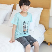 투키즈 남아용 에어쿨 5부 03 실내복 상하의 세트