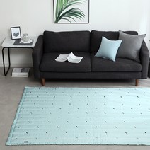 타카타카 애니멀 인견 여름 러그겸패드, 프렌치불독(민트)