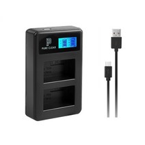 퓨어클리어 니콘 EN-EL15A LCD 듀얼 USB 호환충전기, JND-PURECLEAR-TWO