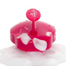 수미에코 샴푸 두피 마사지 소프트 브러쉬, 04. 소프트브러쉬 - 레드컬러