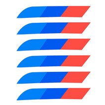 앤티스 BMW 차량용 사방 스티커, 혼합색상, 6개