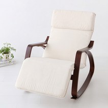 마켓비 BENWOOD 레그레스트 흔들의자 YC10A, 아이보리