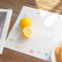 모노라이크 해피데이즈 플레이스 매트 House cat 32p, Frame, 410 x 275 mm