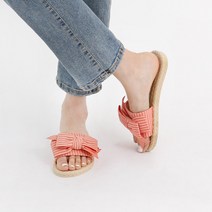 여성용 리스린 리본 슬리퍼 1.5cm