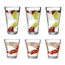 리버 링크 언더락잔 3p + 베버리지잔 3p, 1세트