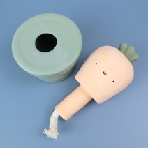 채소 삼총사 디퓨저 당근 주황색 7.5 x 7.5 x 10 cm, 미드나잇자스민