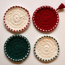 야나 더블 하트 티코스터 뜨개질 DIY패키지 해피코튼 3종 + 파인램스울 5종, 1세트, 혼합색상