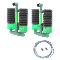 수아쿠아 바이오 스펀지 여과기 세트 QS-100A, 2세트