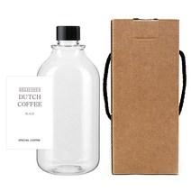 공병 ARB520 투명 520ml + 캡 검정 + 박스 + 스티커 N3 세트, 1세트
